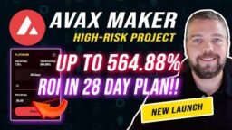 Avax Maker Review | High Risk AVAX Project | Up to 564% ROI Avax Maker