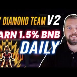 My Diamond Team Review [V2] | EARN 1.5% BNB Rewards Daily With My Diamond Team