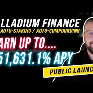 Palladium Finance Review | Earn Up To 151,631% APY With $PALD Palladium Finance Crypto