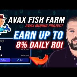 Fish Farm AVAX | Up To 8% Daily ROI | With Chance of 120% Bonus!