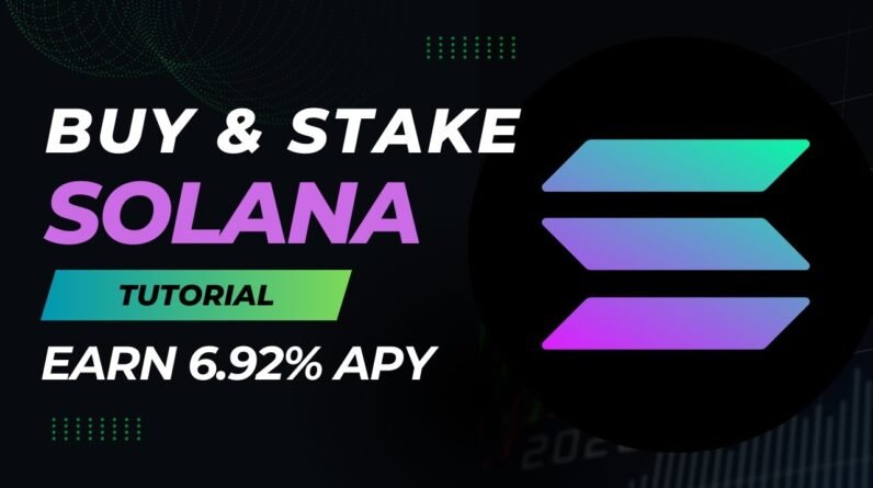 How To Buy Solana From Anywhere! Stake For 6.92% APY [Tutorial]